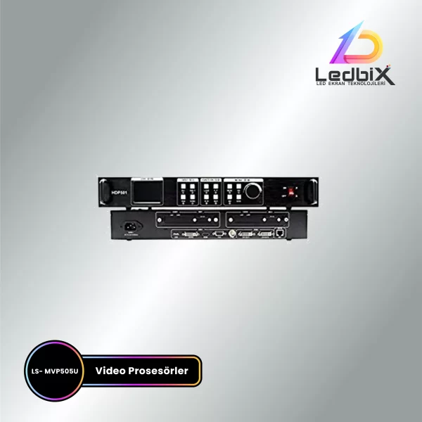LS-MVP505U video prosesör ön panel görünümü