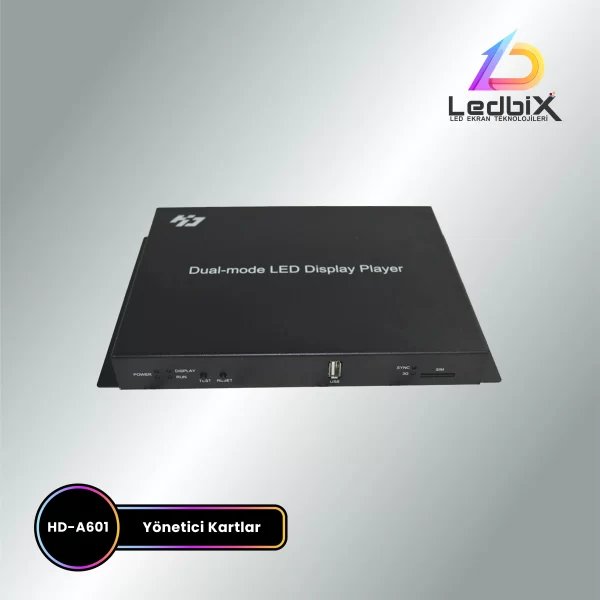 HD-A601 LED display player cihazı