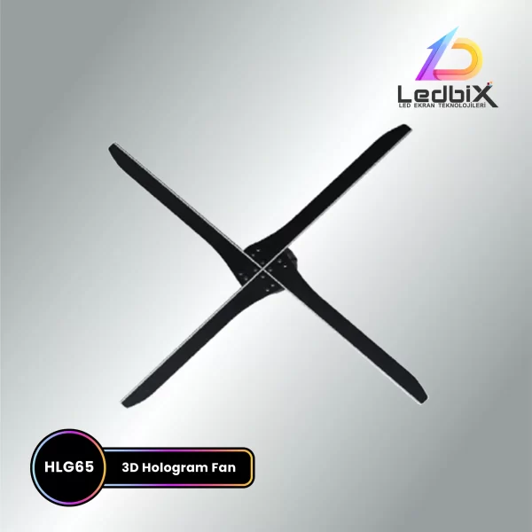 HLG65 modeli, profesyonel kullanıma uygun holografik fan